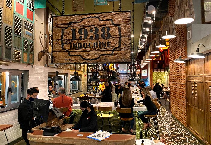 1938 Indochine is a chic and elegant restaurant that offers a unique fusion of French and Vietnamese cuisine, creating a sophisticated and flavorful dining experience.