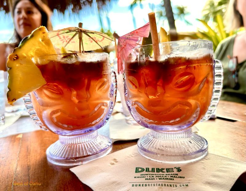 Dukes Waikiki Mai Tais