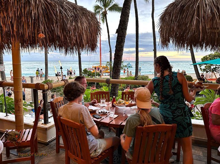 Dukes Waikiki Outdoor Dining