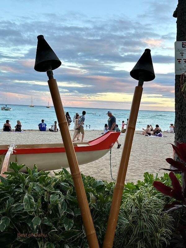 Dukes Waikiki Sunset