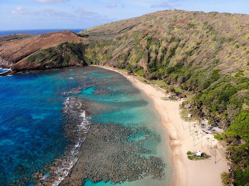 Flying a drone at Hanauma Bay is not permitted due to regulations that aim to protect wildlife, visitor privacy, and maintain a peaceful environment. 🚫🛸