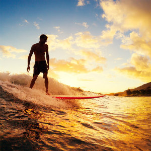 Hawaiian Surfing on Oahu