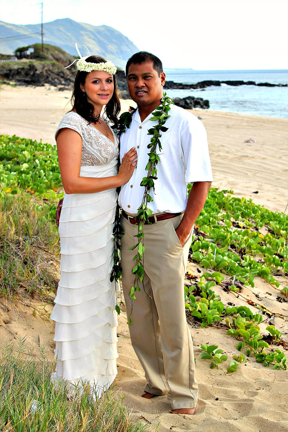 Hawaiian Wedding on the Beach
