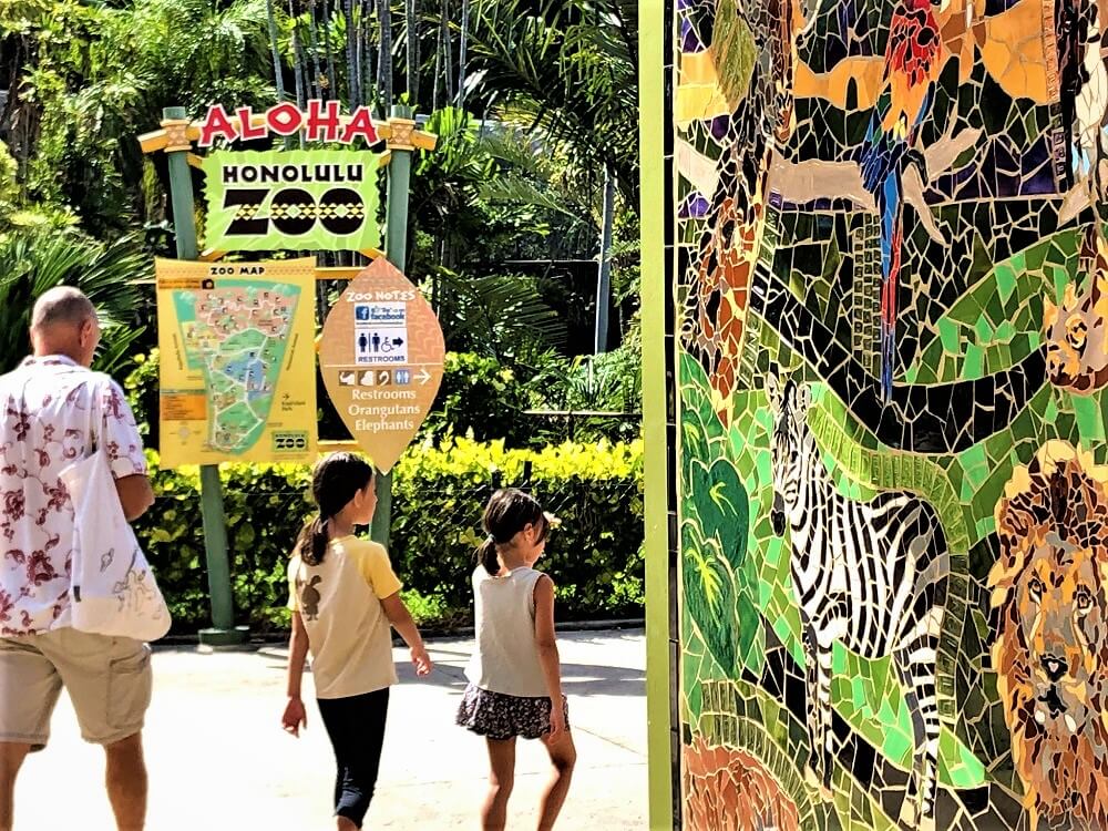 Honolulu Zoo Mural