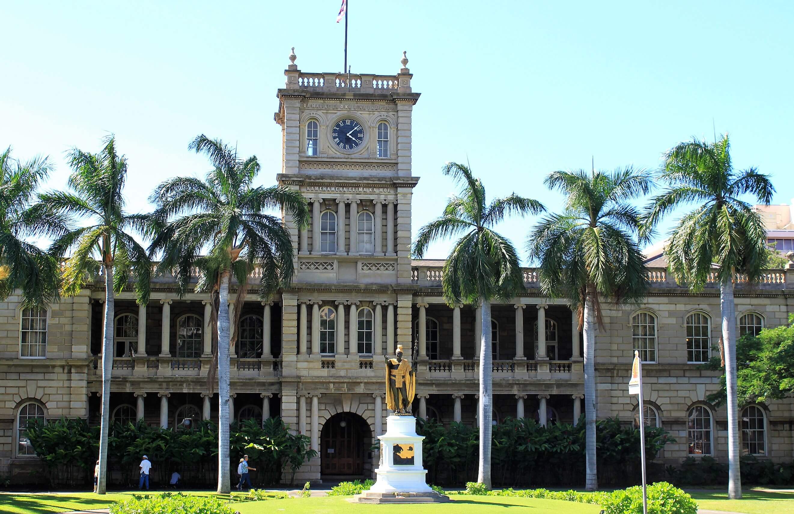 Iolani Palace in Honolulu is a magnificent and historically significant royal residence, serving as a symbol of Hawaii's monarchy and cultural heritage.