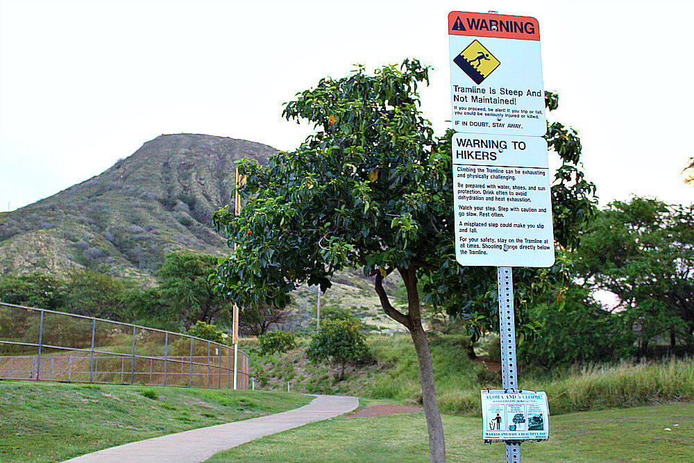 Koko Crater Trail Sign