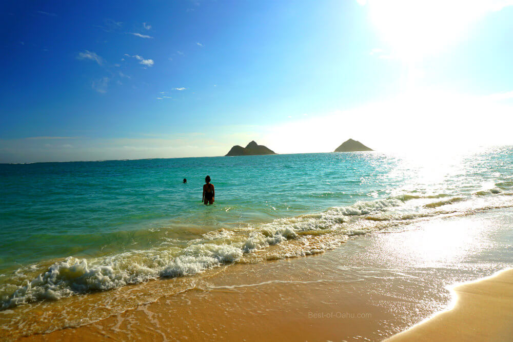 Lanikai Beach Oahu Hawaii - Best Oahu Beaches.