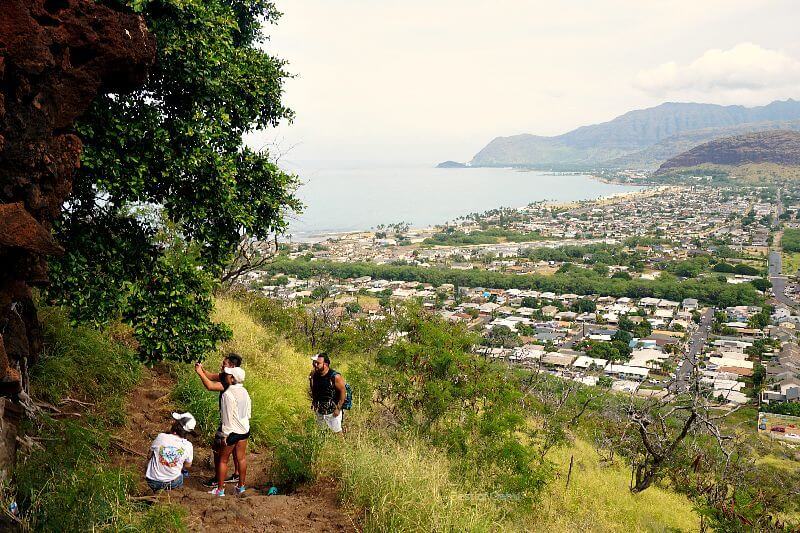 Maili Pillbox Hike Rest Areas
