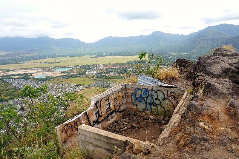 Maili Pillbox Hiking Trail rewarding Waianae coastal views