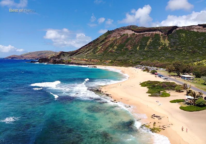 Sandy Beach Drone Pic