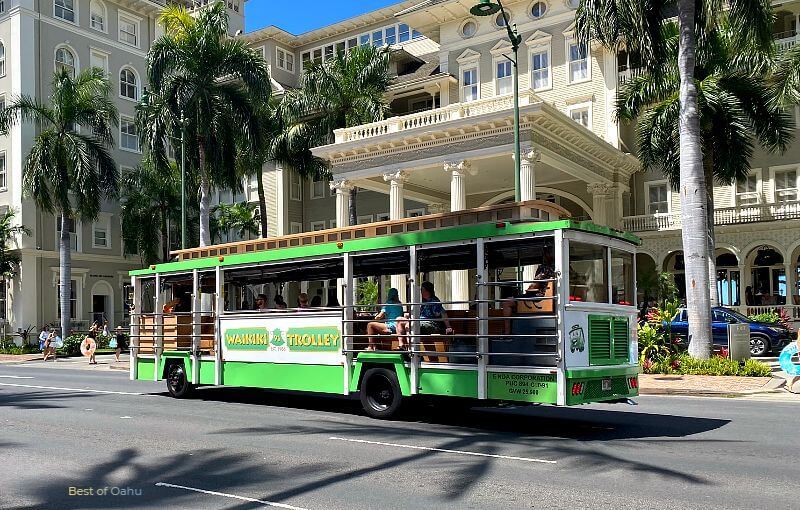 Waikiki Trolley Map Guide