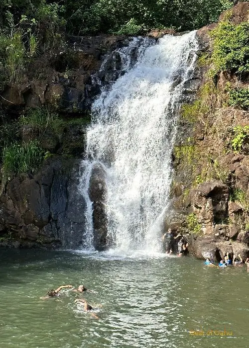Waimea Falls Swimming area