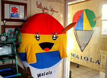 Mascotte de Glace à Raser Waiola