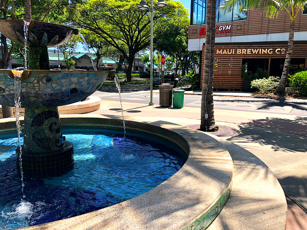 Kailua Town Fountain