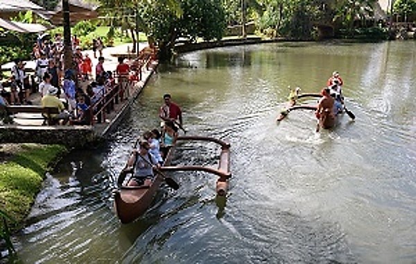 Polynesian Cultural Center Canoe Ride
